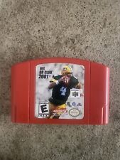 NFL Quarterback Club 2001 box art for Nintendo 64
